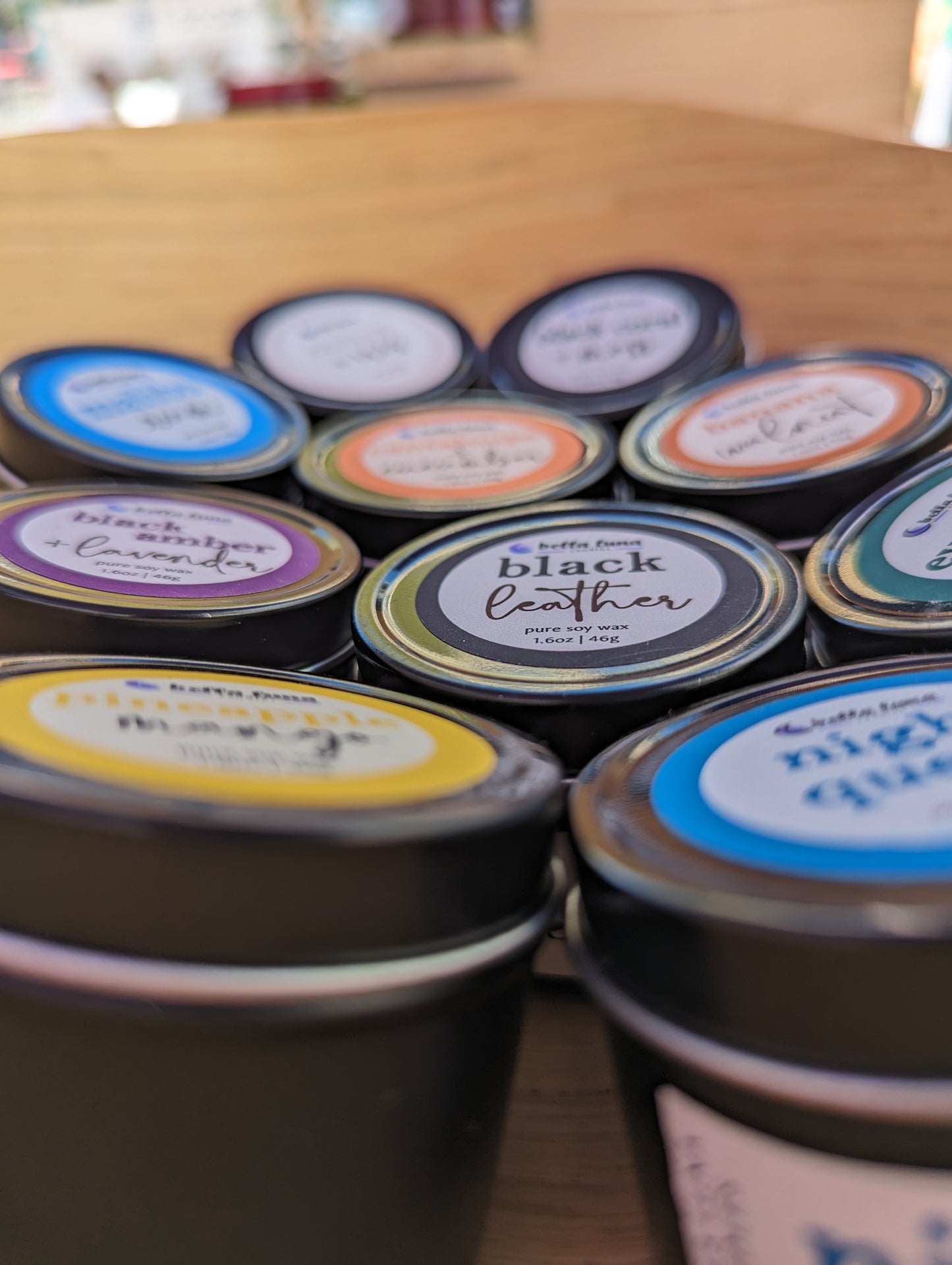 All Crescent Moon Tins A - Z