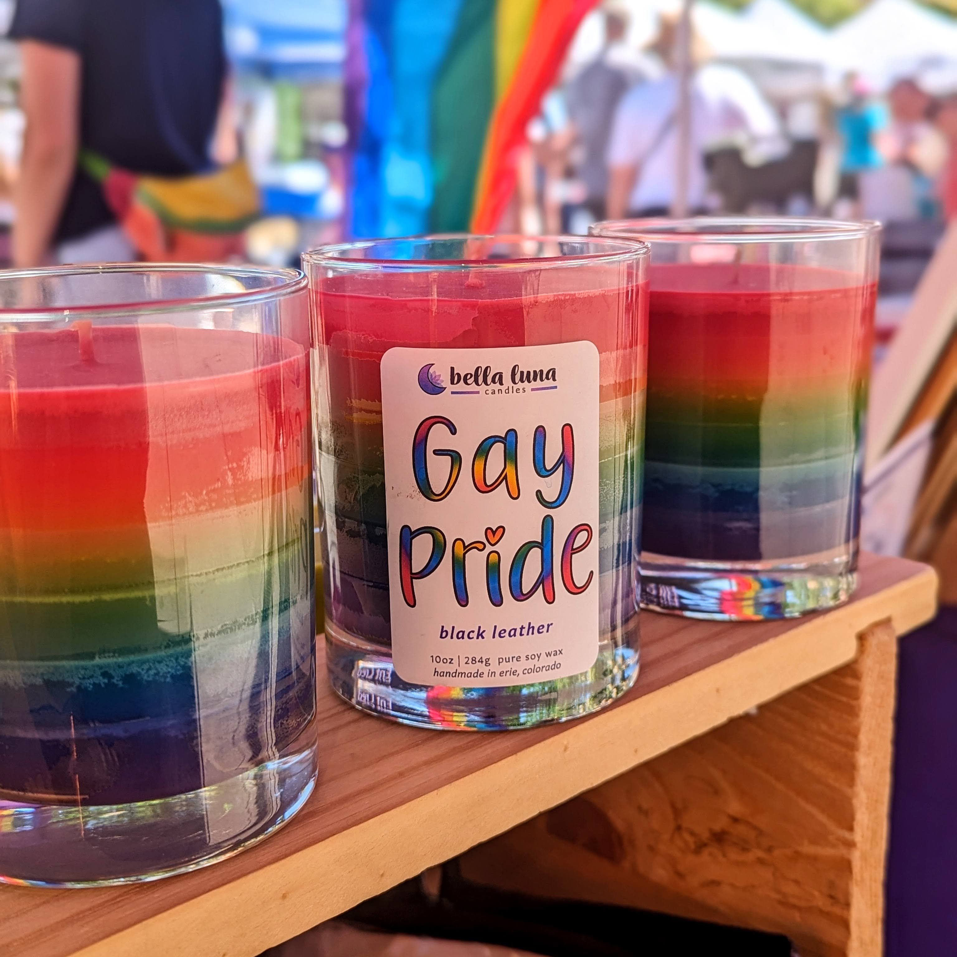 Pride - Gay Pride Rainbow Candle – Bella Luna Candles