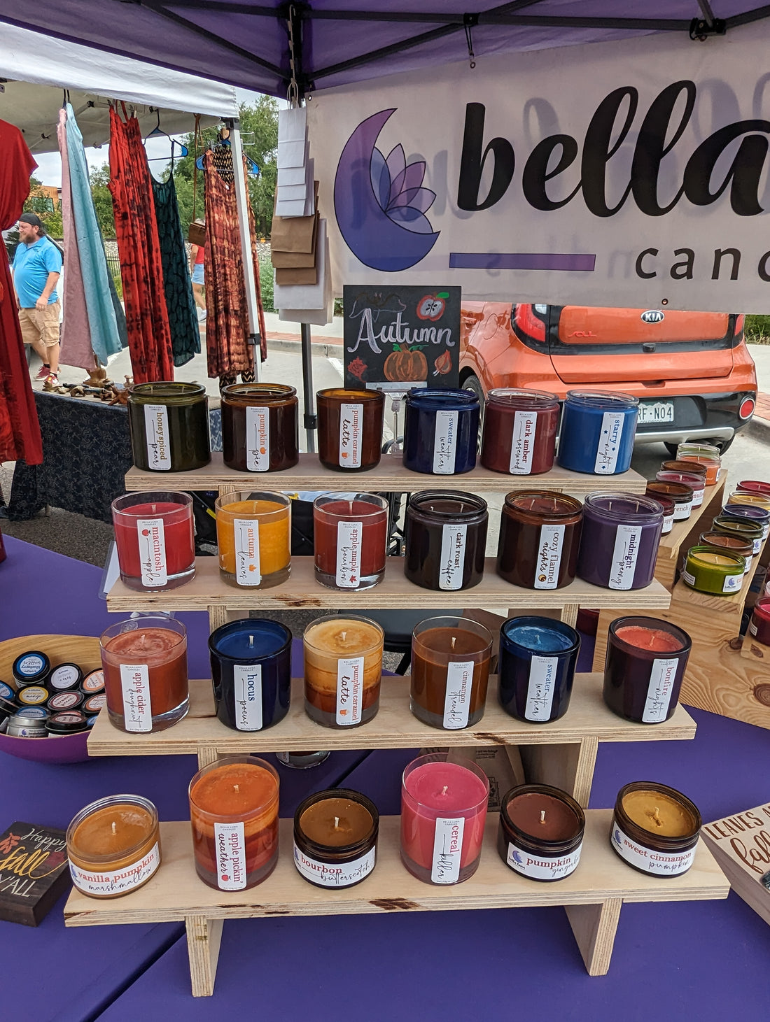 Upcoming Events - Bella Luna Candles, Autumn 2024