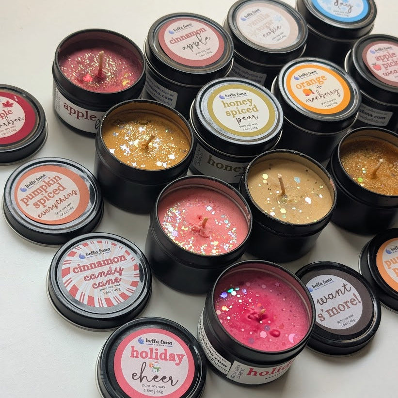 All Crescent Moon Tins A - Z