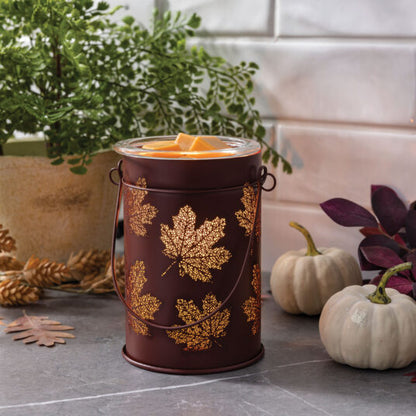 Wax Melter - Fall Leaves Vintage Style