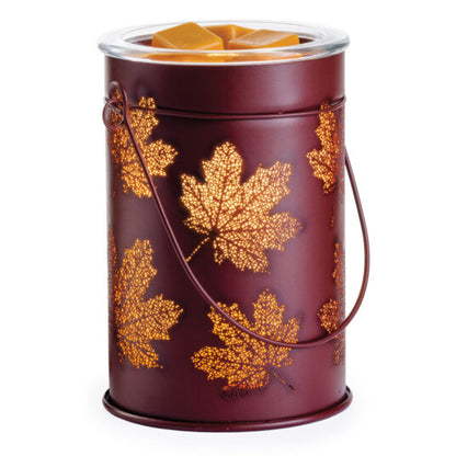 Wax Melter - Fall Leaves Vintage Style