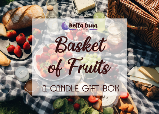 Basket of Fruits Candle Box