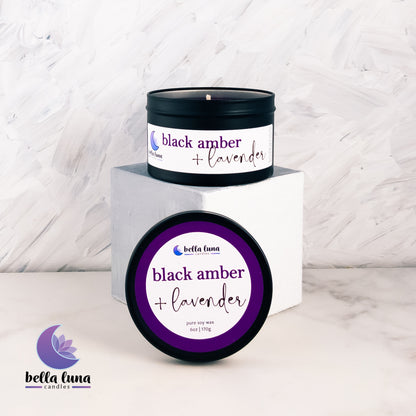 Black Amber and Lavender