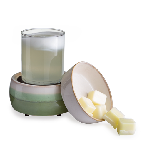 Candle Warmer & Wax Melter - Matcha Latte Ceramic
